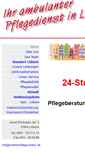 Mobile Screenshot of krankenpflege-luebeck.de
